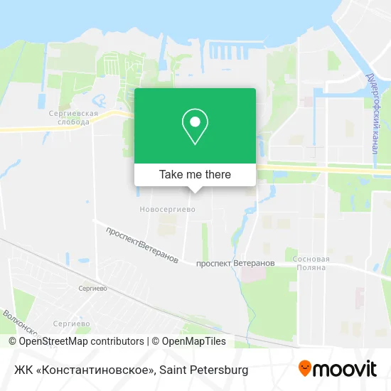 ЖК «Константиновское» map