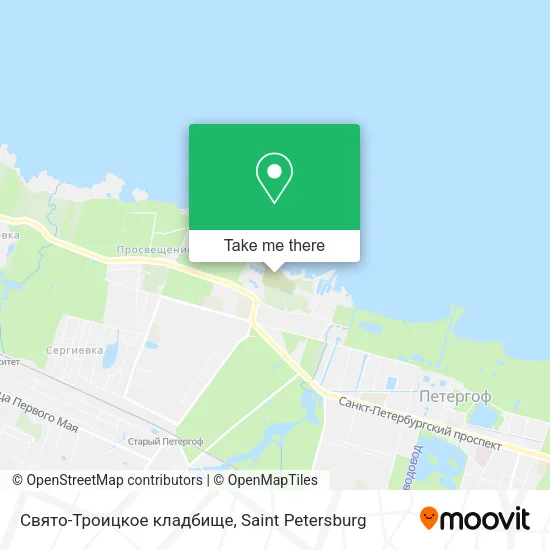 Свято-Троицкое кладбище map