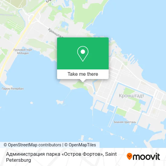 Администрация парка «Остров Фортов» map