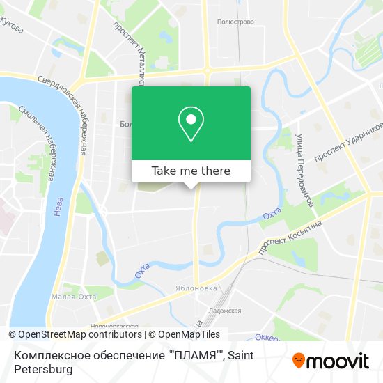 Комплексное обеспечение ""ПЛАМЯ"" map