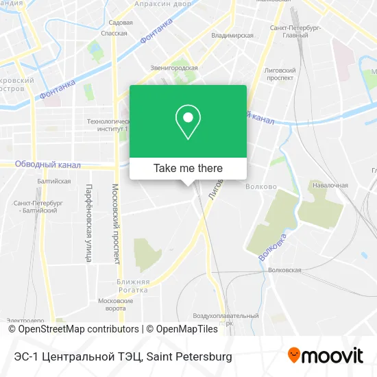 ЭС-1 Центральной ТЭЦ map