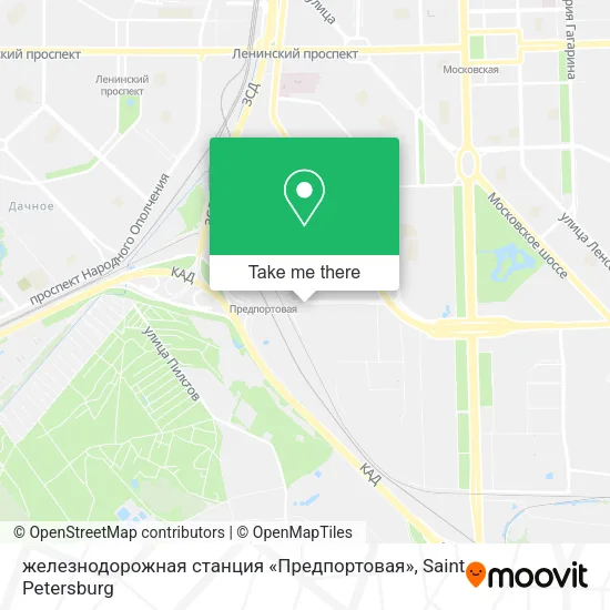 железнодорожная станция «Предпортовая» map