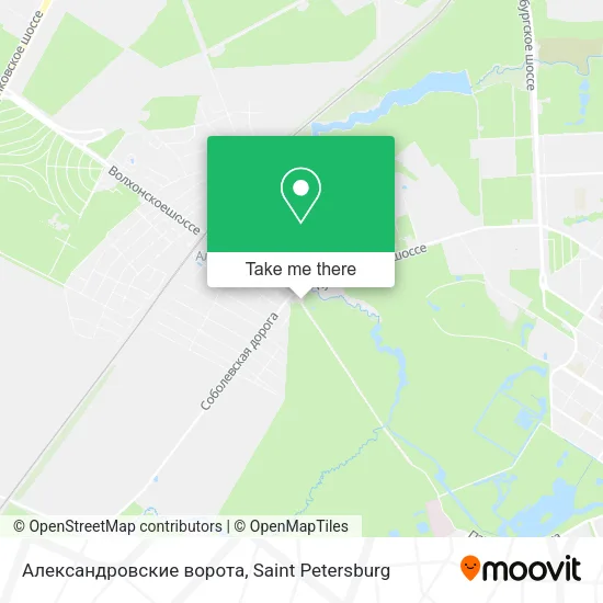 Александровские ворота map