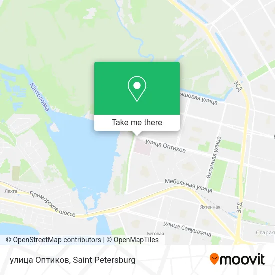 улица Оптиков map