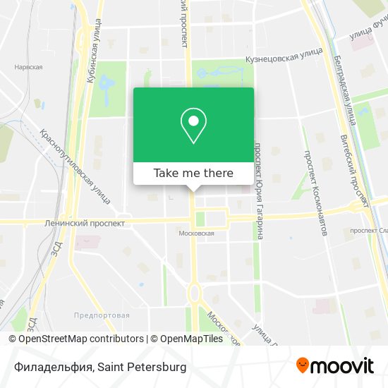 Филадельфия map