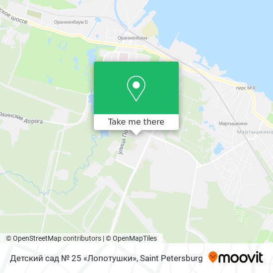 Детский сад № 25 «Лопотушки» map