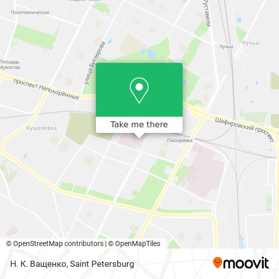 Н. К. Ващенко map
