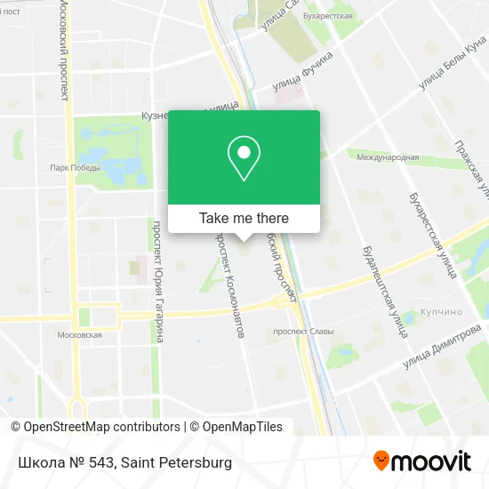 Школа № 543 map