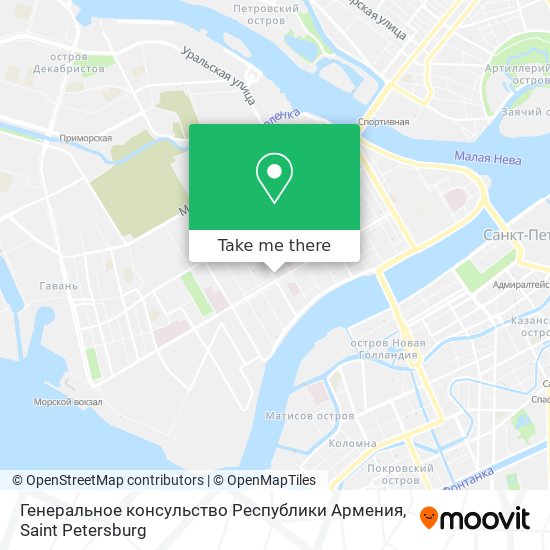 Генеральное консульство Республики Армения map