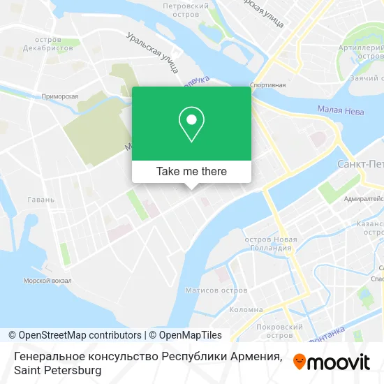 Генеральное консульство Республики Армения map