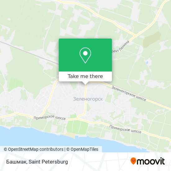 Башмак map