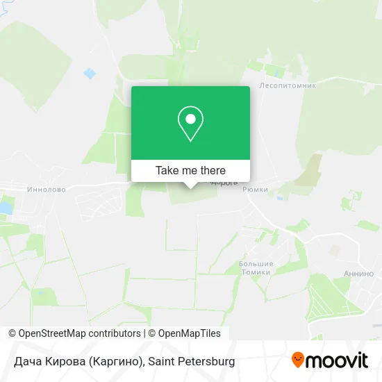 Дача Кирова (Каргино) map