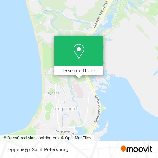 Терренкур map