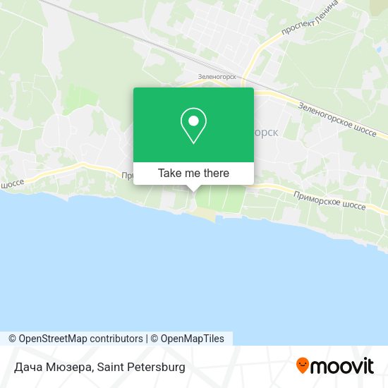 Дача Мюзера map