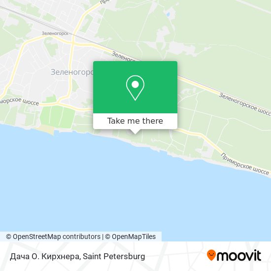 Дача О. Кирхнера map