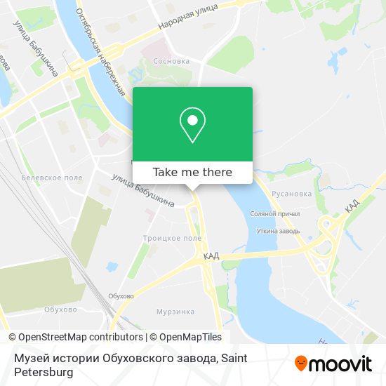 Музей истории Обуховского завода map