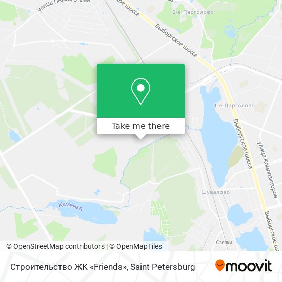 Строительство ЖК «Friends» map