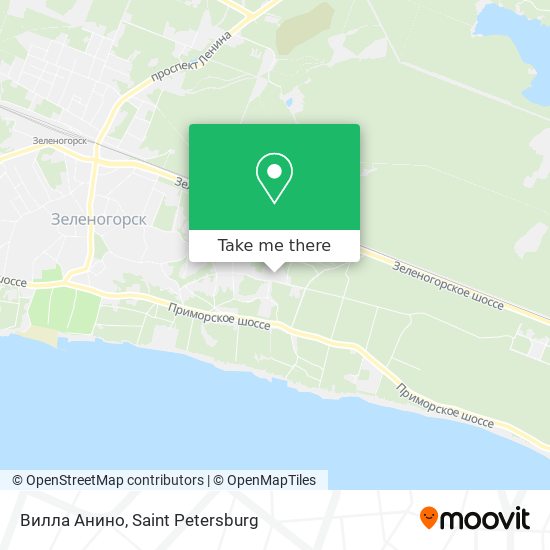 Вилла Анино map