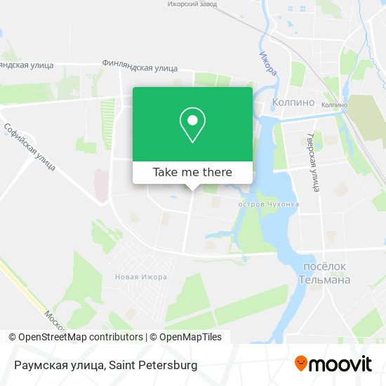 Раумская улица map