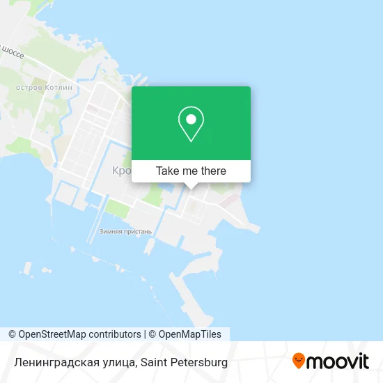 Ленинградская улица map