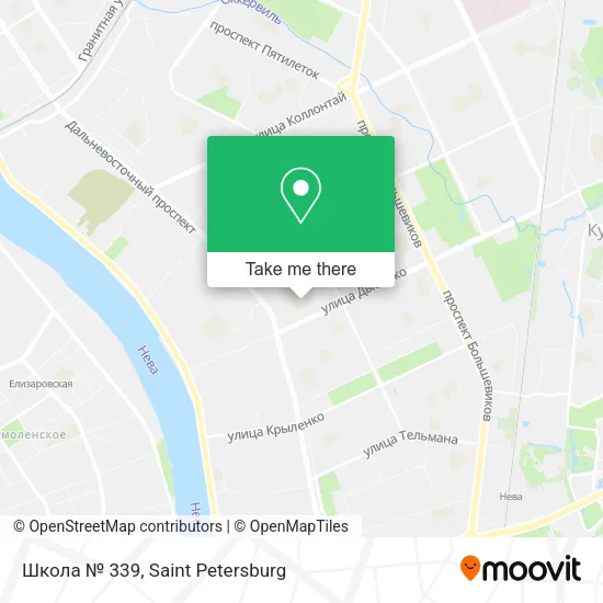 Школа № 339 map