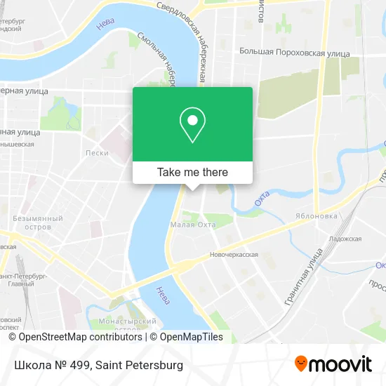 Школа № 499 map