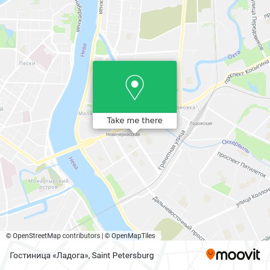 Гостиница «Ладога» map