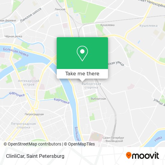 ClinliCar map