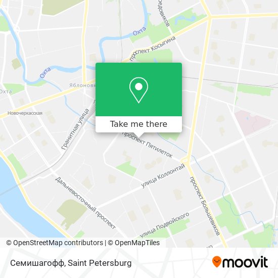 Семишагофф map