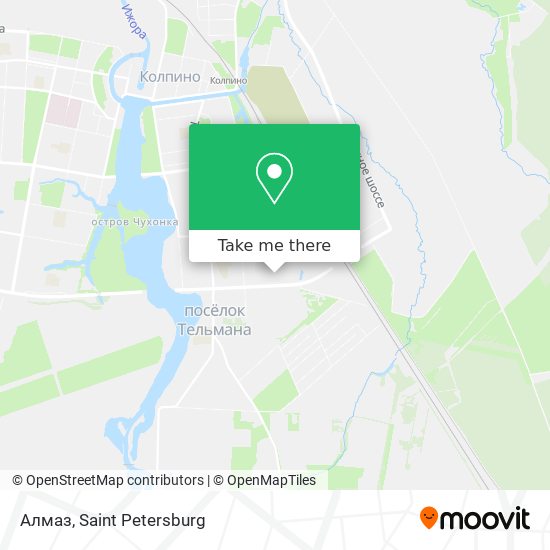 Алмаз map