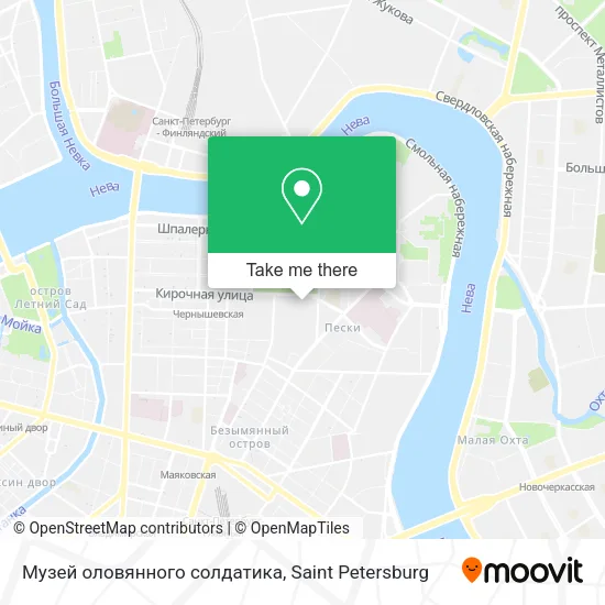 Музей оловянного солдатика map