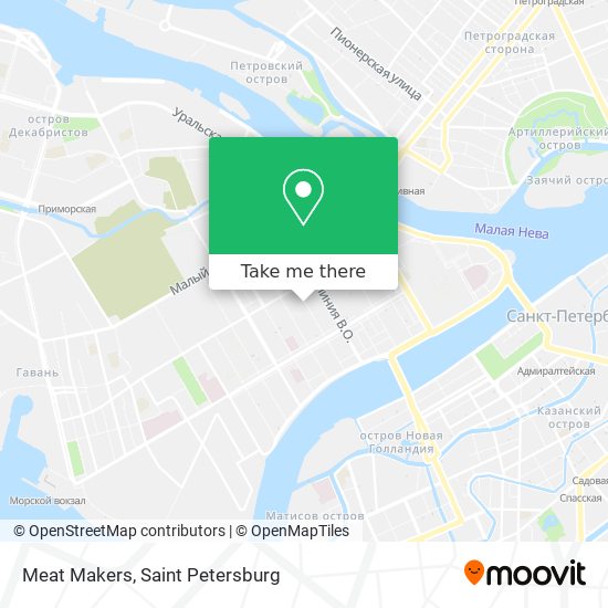 Meat Makers map