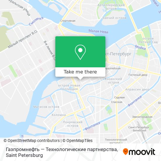 Газпромнефть — Технологические партнерства map