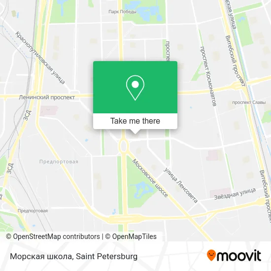 Морская школа map