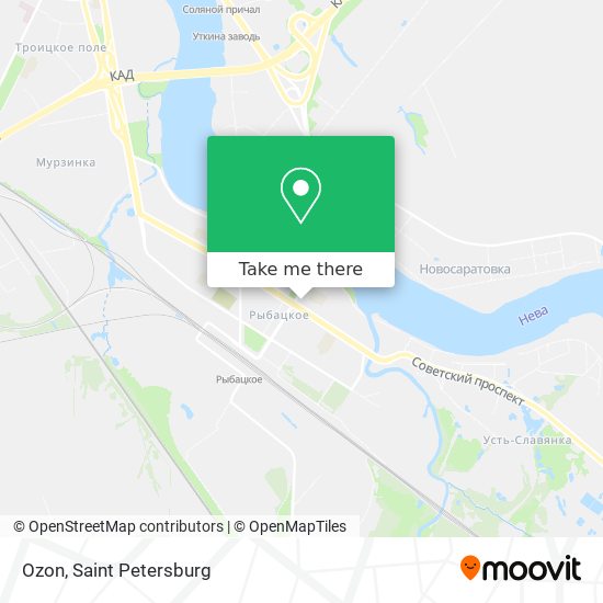 Ozon map