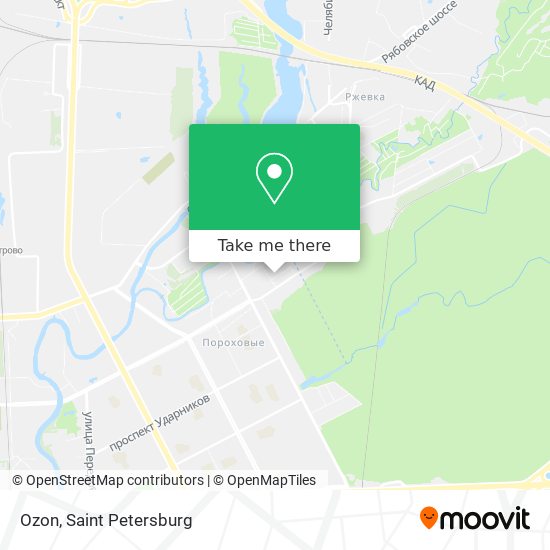Ozon map