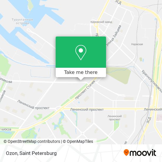 Ozon map