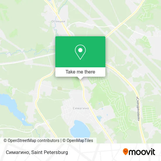 Симагино map