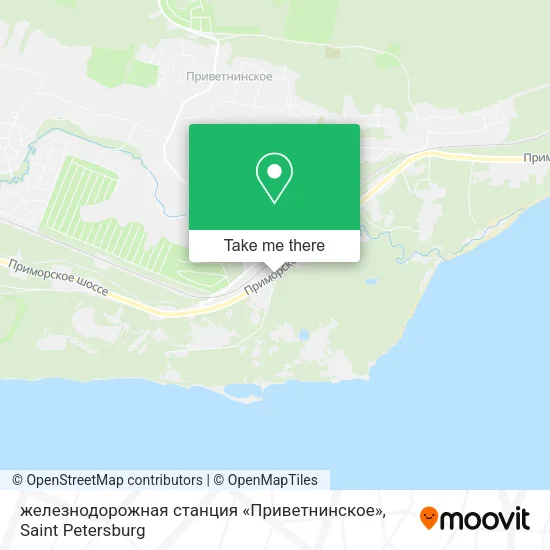 железнодорожная станция «Приветнинское» map