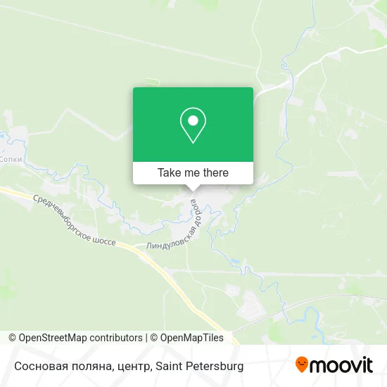 Сосновая поляна, центр map