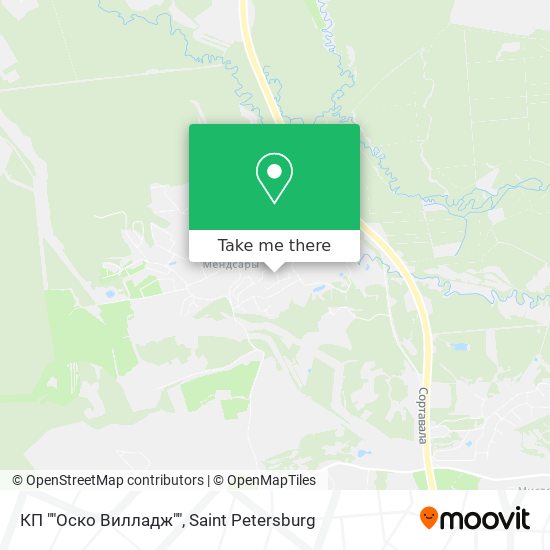 КП ""Оско Вилладж"" map