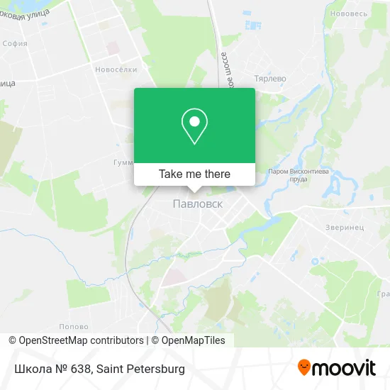 Школа № 638 map