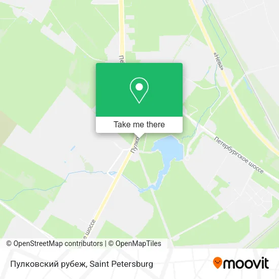 Пулковский рубеж map