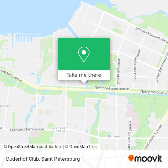 Duderhof Club map