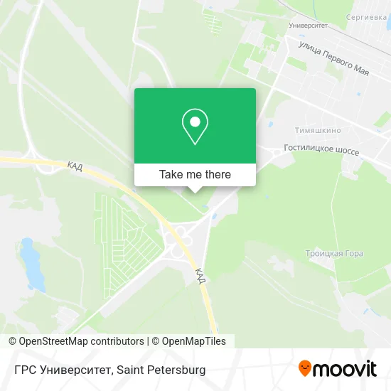 ГРС Университет map