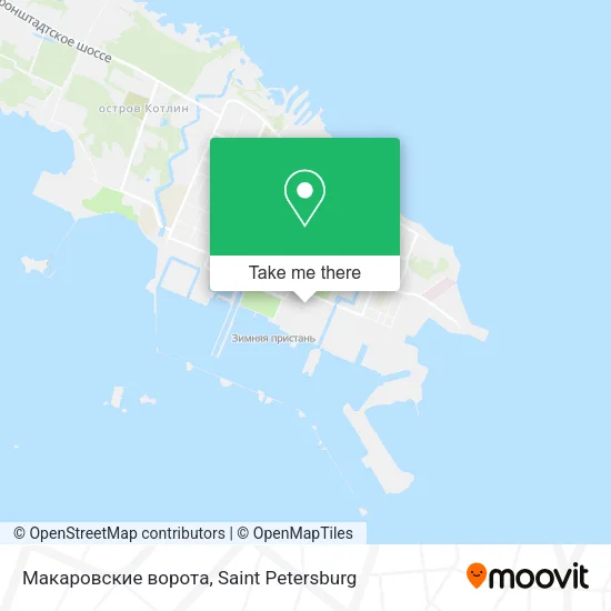 Макаровские ворота map