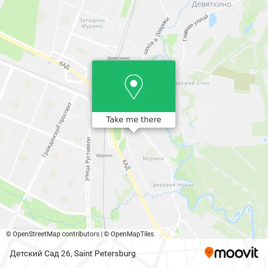 Детский Сад 26 map