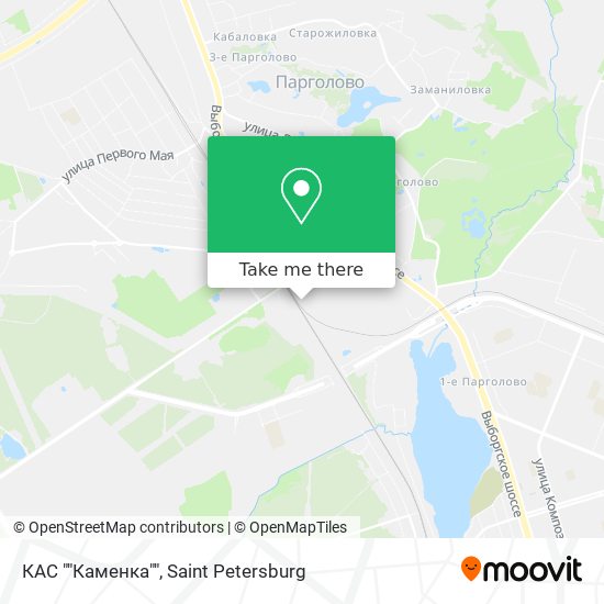 КАС ""Каменка"" map
