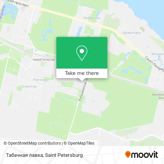 Табачная лавка map