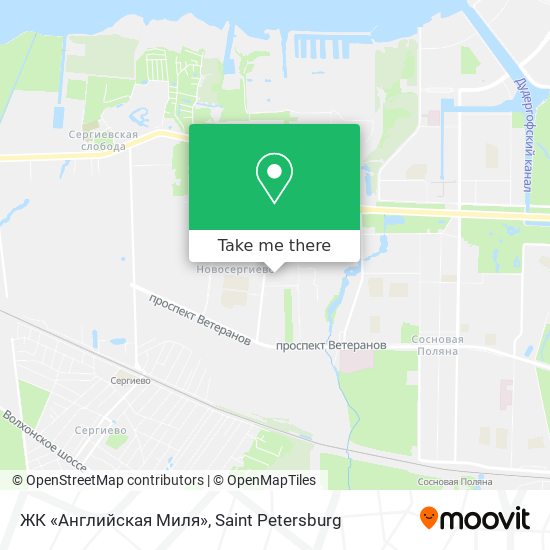 ЖК «Английская Миля» map